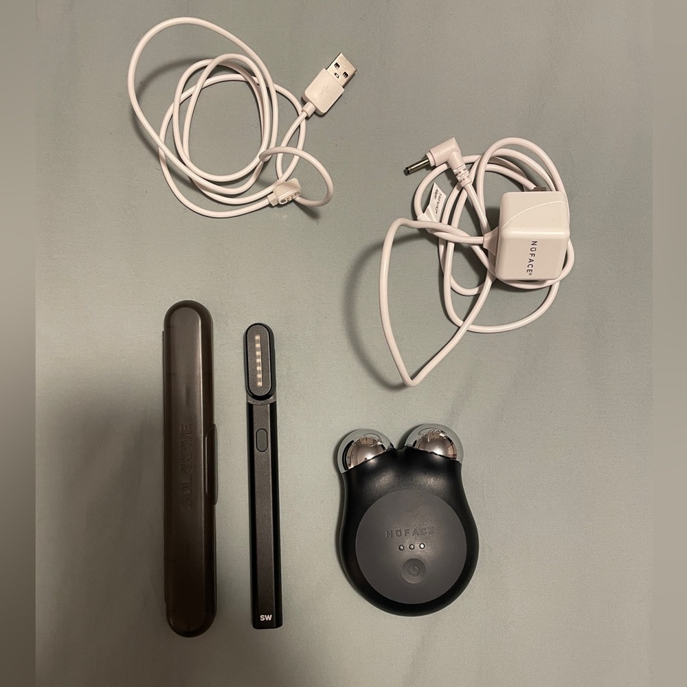 NuFACE Facial Toning Device Mini & Solowave Wand